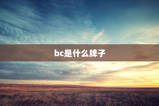 bc是什么牌子 bc卖场是什么意思？