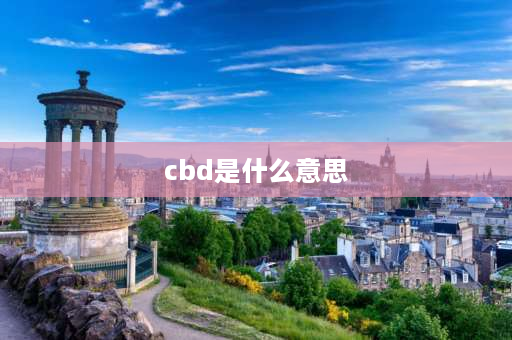 cbd是什么意思 郑州郑东新区的CBD怎么解释啊？