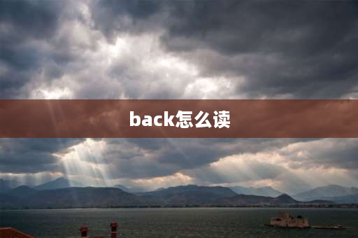 back怎么读 stayed的中文意思？