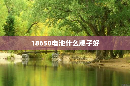 18650电池什么牌子好 18650哪个牌子好？