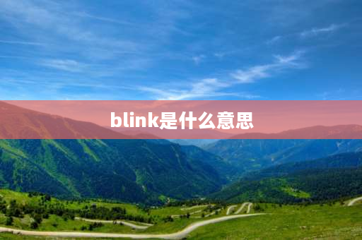 blink是什么意思 blackpink四个粉丝名？