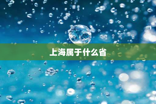 上海属于什么省 上海的飞地是不是上海户口？