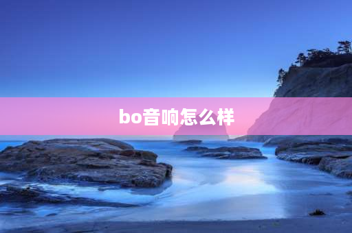 bo音响怎么样 奥迪bo音响有必要选吗？