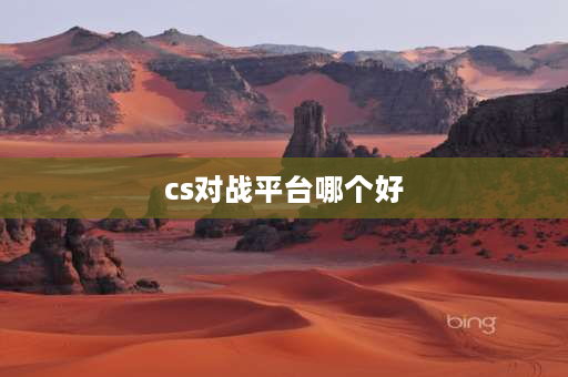 cs对战平台哪个好 cs go第三方平台哪个玩的人多？