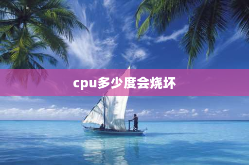 cpu多少度会烧坏 CPU温度高到什么程度会烧了？