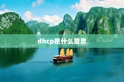 dhcp是什么意思 DHCP服务是什么意思？