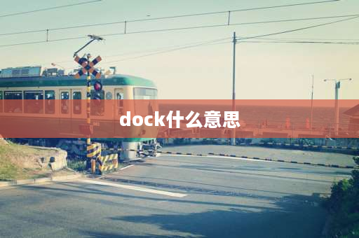 dock什么意思 大dock栏是什么？