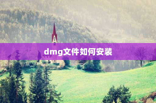 dmg文件如何安装 mac上怎么安装dmg？