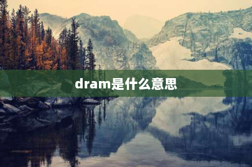 dram是什么意思 内存中的DRAM频率和比值是什么意思？