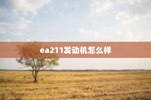 ea211发动机怎么样 ea211发动机好吗？