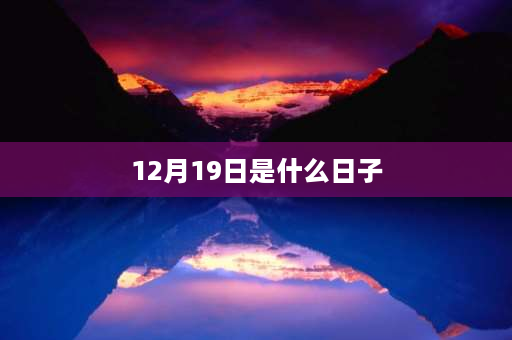 12月19日是什么日子 1988年12月19日哪国总统来华？