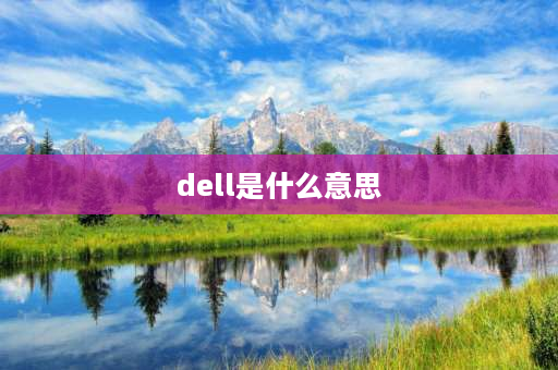 dell是什么意思 dell是什么文件夹可以删除吗？