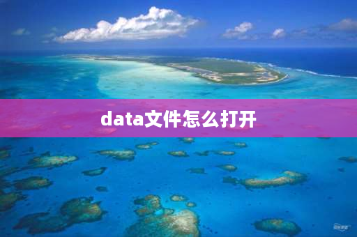 data文件怎么打开 如何用电脑查看手机上的文件？