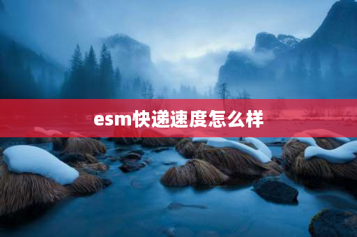 e**快递速度怎么样 邮政EMS速度快吗？