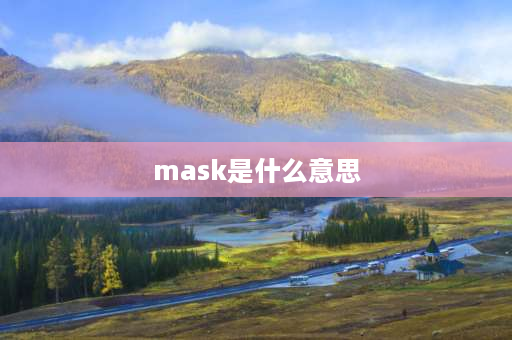 mask是什么意思 hair mask是洗发水还是护发素？