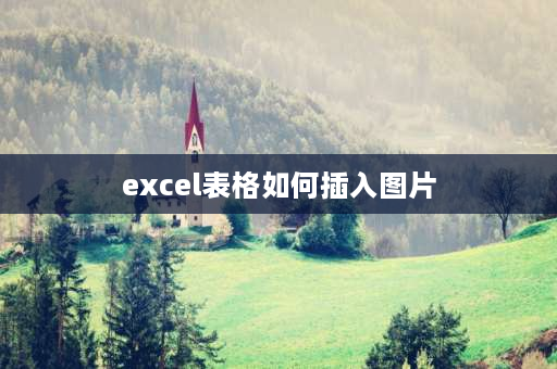 excel表格如何插入图片 xls插入图片方法？