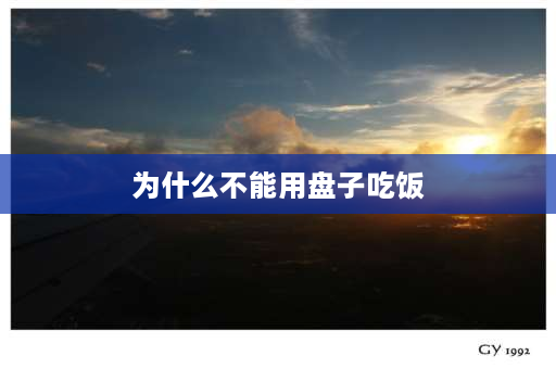 为什么不能用盘子吃饭 “吃饭别舔盘子碗儿”是什么意思？