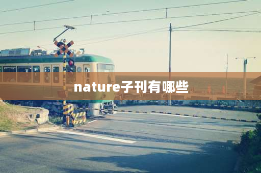 nature子刊有哪些 发一篇nature子刊什么水平？