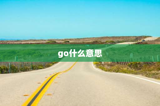 go什么意思 电脑上go什么意思？