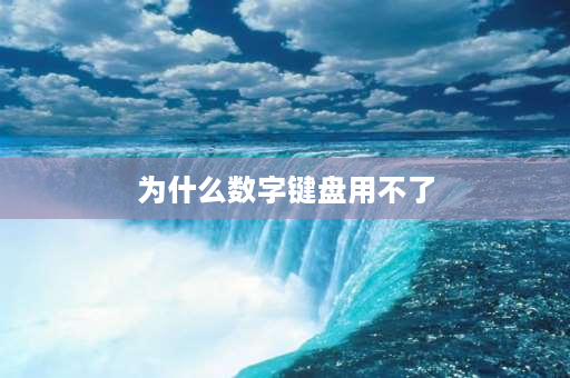 为什么数字键盘用不了 手机键盘上的数字键怎么打不出来？