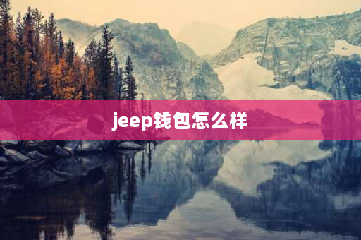 jeep钱包怎么样 迪赛吉普防晒衣怎么样？