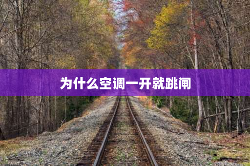 为什么空调一开就跳闸 一开空调就瞬间跳闸怎么解决？