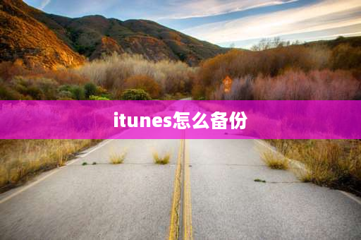 itunes怎么备份 iTunes怎么备份录音？