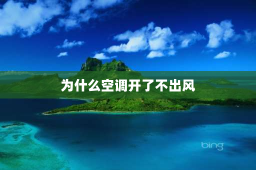 为什么空调开了不出风 为什么空调开着出风口却没有动静？