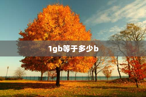 1gb等于多少b 1GB＝多少G？