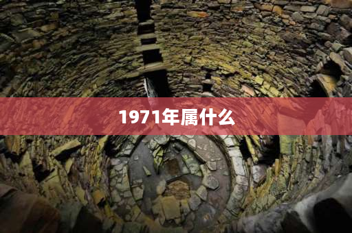 1971年属什么 70几年是属猪的？