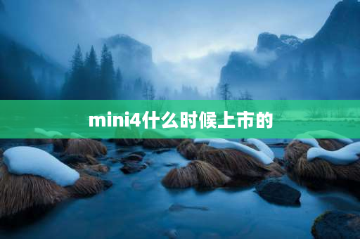 mini4什么时候上市的 ipad mini4现在还能用吗？