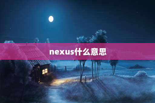 nexus什么意思 奈克瑟斯人间体为什么叫适能者？