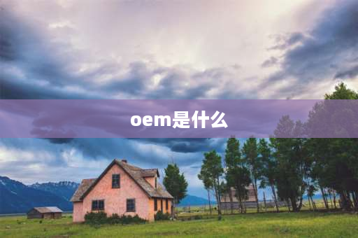 oem是什么 oem是什么意思？