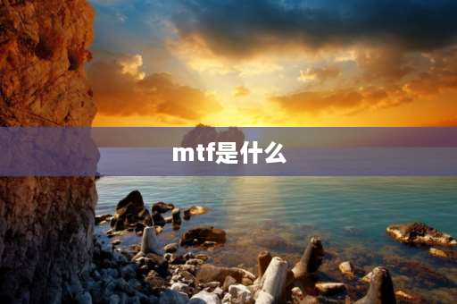 mtf是什么 mtf什么意思？