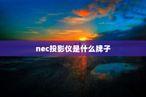 nec投影仪是什么牌子 nec投影仪保修几年？