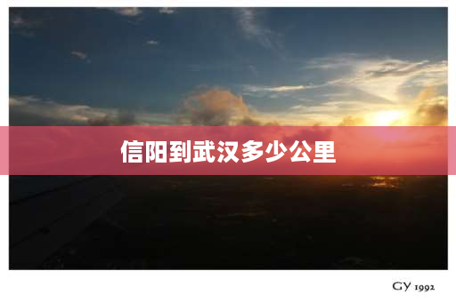 信阳到武汉多少公里 武汉到信阳多远？