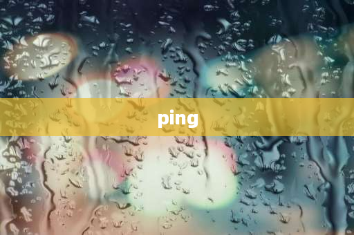 ping 是什么意思 ping的中文是什么？