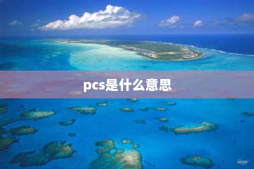 pcs是什么意思 pcs是什么单位啊？