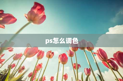 ps怎么调色 电脑ps怎么调色？