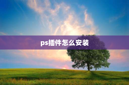 ps插件怎么安装 ps修图插件dr50如何安装？