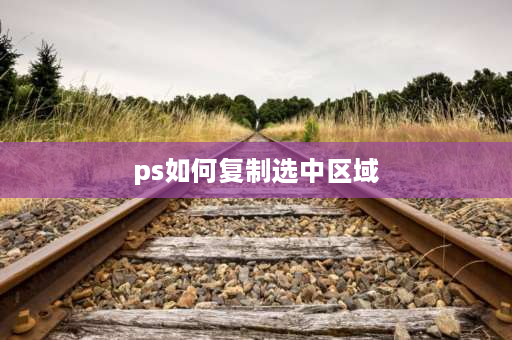 ps如何**选中区域 ps怎么**选区？