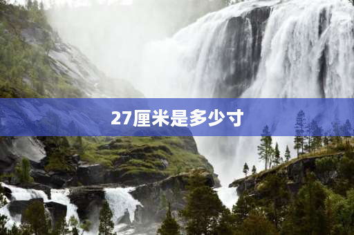 27厘米是多少寸 27厘米的锅是多少寸？