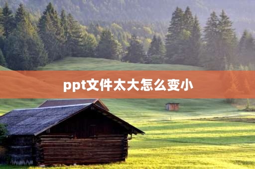 ppt文件太大怎么变小 ppt如何将所有页面统一调整大小？