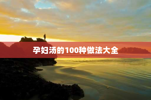 孕妇汤的100种做法大全 孕妇煲什么汤好？