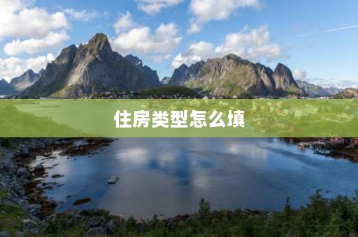 住房类型怎么填 上海房产证上土地状况中用途：住宅，房屋状况中建筑类型：公寓，用途：居住是什么意思？