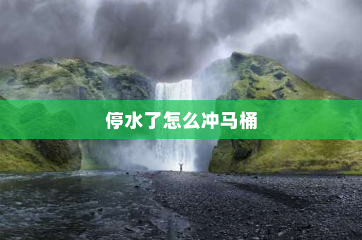 停水了怎么冲马桶 住楼房停电停水怎么上厕所？