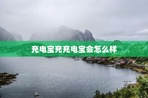 充电宝充充电宝会怎么样 充电宝给充电宝充电会怎么样？