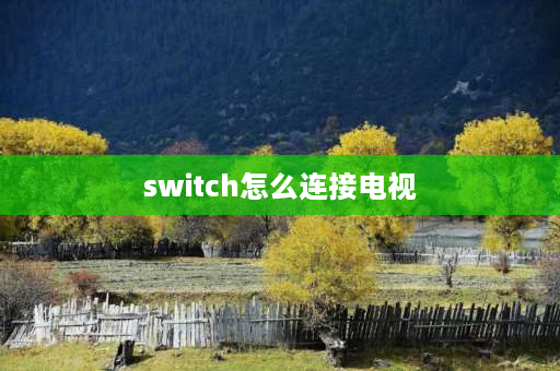 switch怎么连接电视 任天堂switch怎么连电视？