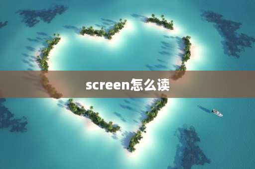 screen怎么读 计算机用英语怎样写？