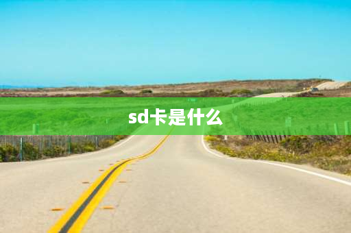 sd卡是什么 SD卡是什么意思？